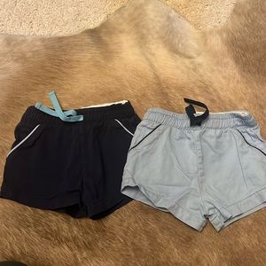 Cadets brands toddler boy shorts in navy and light blue